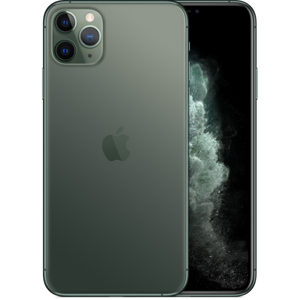 LM technology - Vitre arrière Pour iPhone 11 Pro Max - Vert