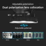 Éclairage Annulaire Polarisé