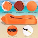 Canapé gonflable imperméable pour camping