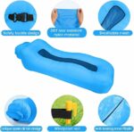 Lit gonflable plage ultra-léger