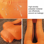 Canapé gonflable imperméable pour camping