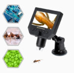 Microscope Numérique Portable G600 – Écran LCD 4,3", Zoom 600X