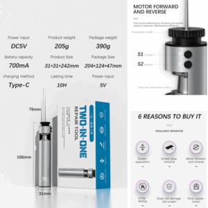 appareil de retrait colle LCD