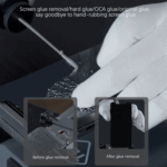 fil de coupe écran LCD