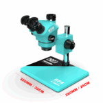 Microscope Trinoculaire RF4 RF7050-Pro – 7X~50X avec LED et Lentille CTV – Image 7