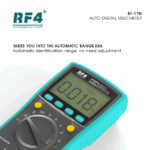 Multimètre Digital RF4 RF-17N – Testeur Électronique Multifonction – Image 6